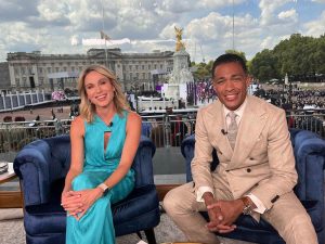 Amy Robach and T.J. Holmes celebrate ABC exit with happy embrace in LA