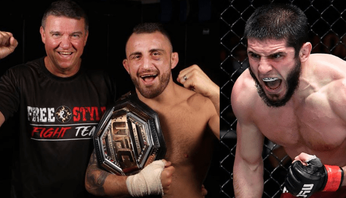 Alex Volkanovski coach says ‘The Great’ is showing ‘scary stuff’ ahead of Islam Makhachev fight