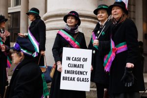 Oxford women join Emmeline Pankhurst granddaughter in march