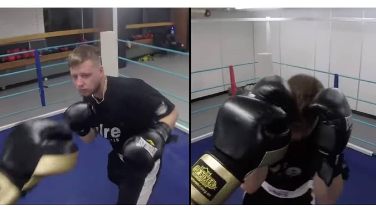 Boxer POV shows how little time you actually have to react to punches