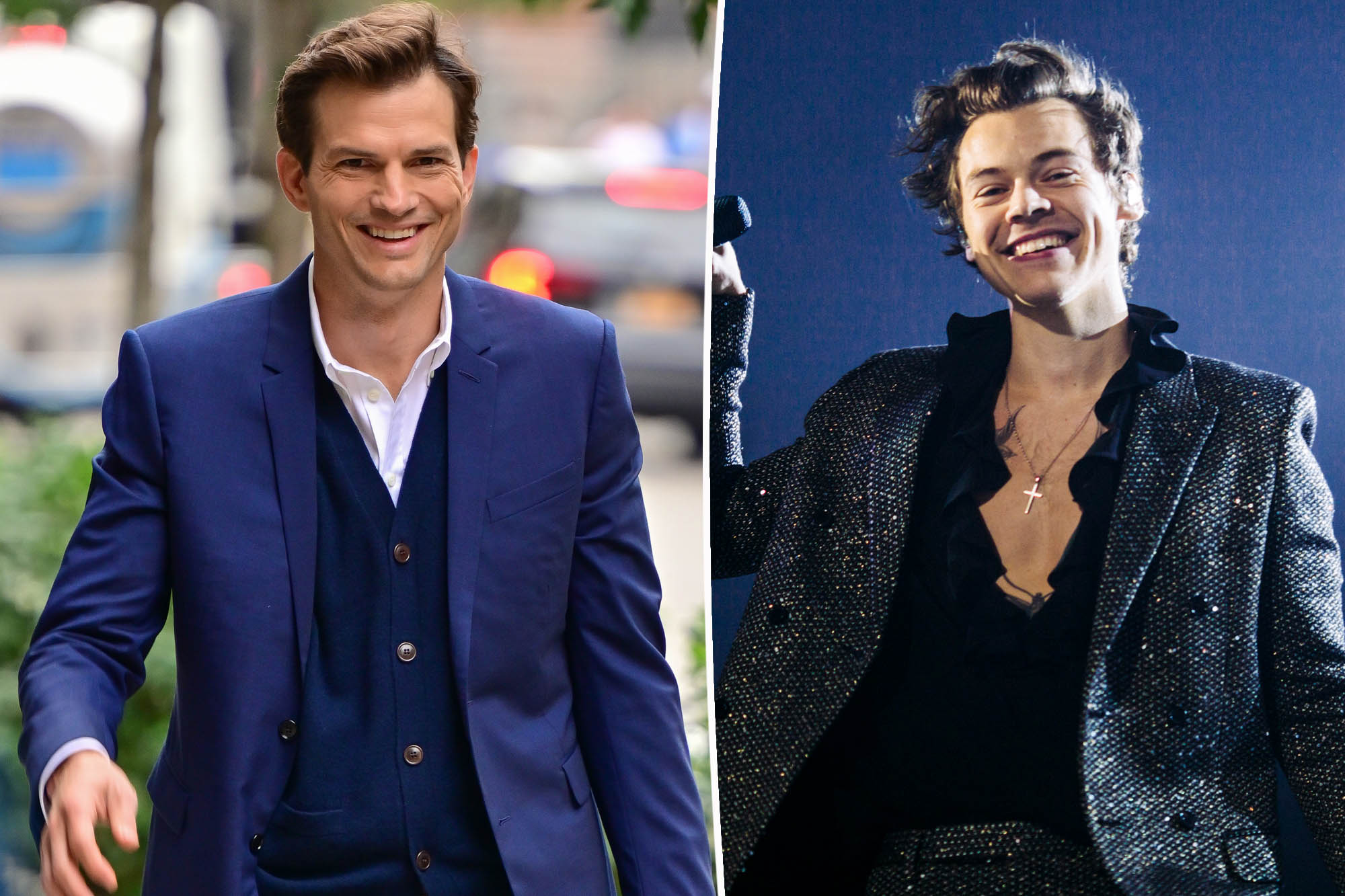 Ashton Kutcher shares embarrassing karaoke story involving Harry Styles