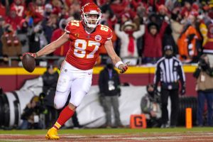 Travis Kelce going completely underrated as a playoff GOAT