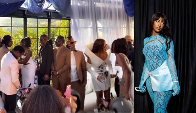 Tems dazzles as she meets Beyoncé, Jay Z at pre-Grammy Roc Nation brunch (Video)