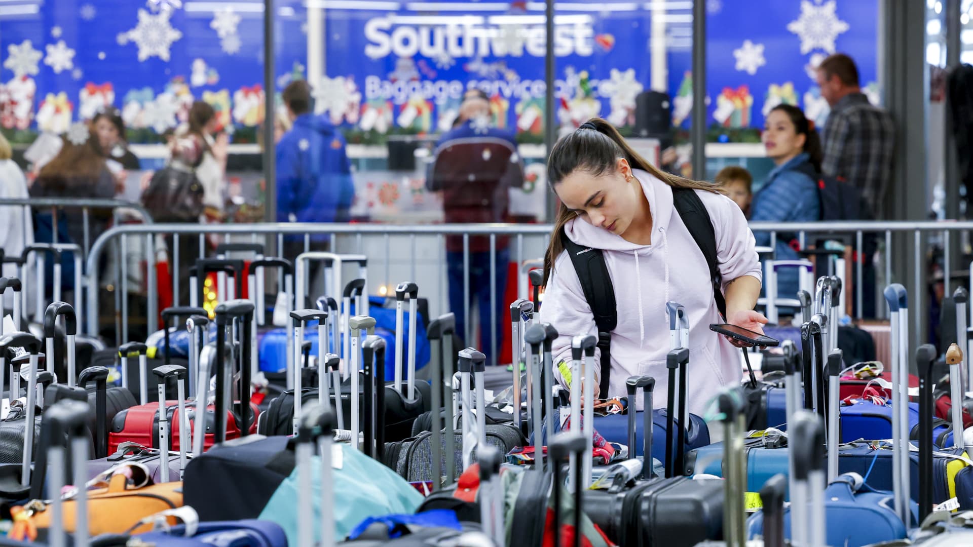 Southwest Airlines’ schedule stabilizes after holiday meltdown but costs are still piling up