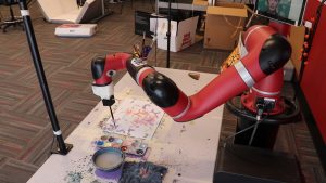 FRIDA’s robot arm attempts to bring DALL-E-style AI art to real-world canvases