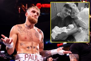 ‘Crossed the line’ – Jake Paul savagely trolls Tommy Fury with comment on Molly-Mae Hague’s official announcement post about the birth of their daughter