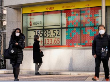 World shares gain after China relaxes more COVID rules