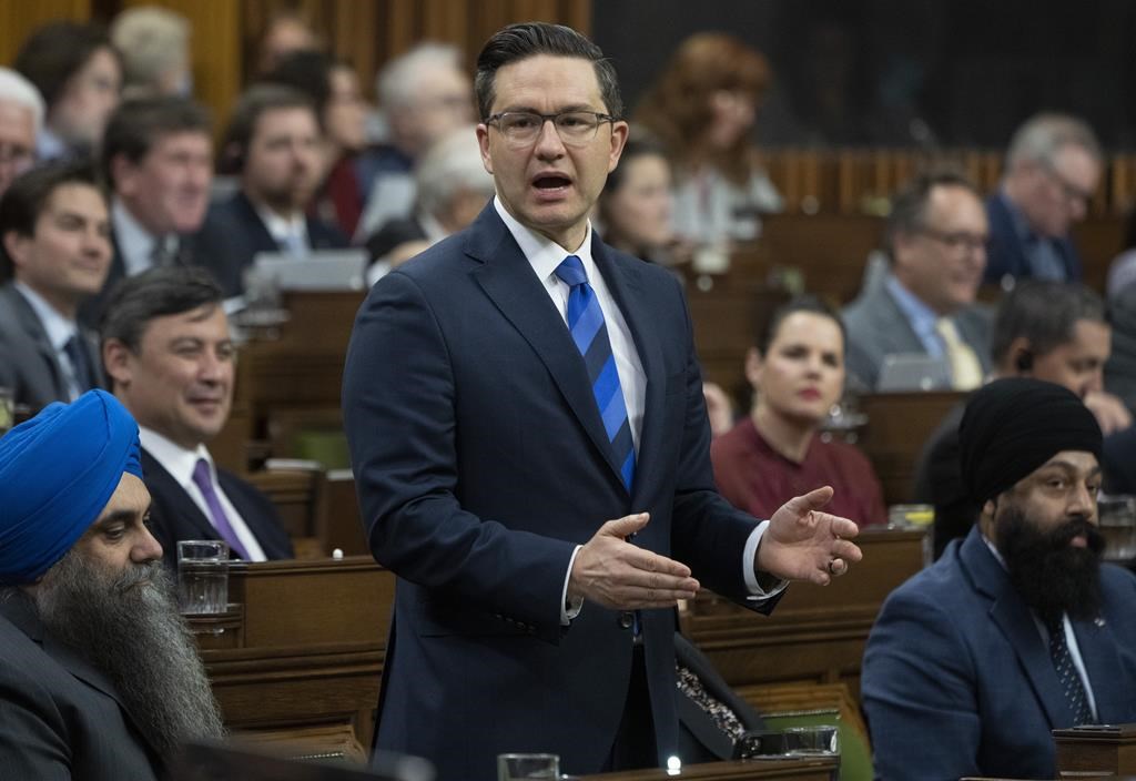 Pierre Poilievre pledges to honour Trudeau’s health-care funding offer to premiers