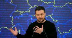 Zelenskyy visits UK for first time since Russia’s invasion