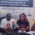 Pass whistle-blower protection law before leaving office-Coalition tells FEC, NASS