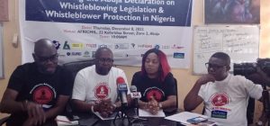 Pass whistle-blower protection law before leaving office-Coalition tells FEC, NASS