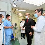 Secretary for Health visits Tuen Mun Hospital (with photos)