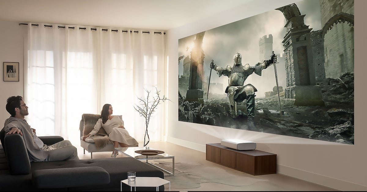 Samsung’s 8K Premiere Projector Turns Your Wall Into a Cinema Screen