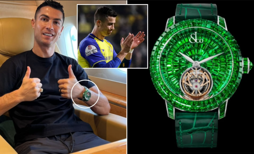 Al-Nassr gifts Ronaldo £630,000 Jacob and Co watch to celebrate his £175m-a-year move to Saudi Arabia