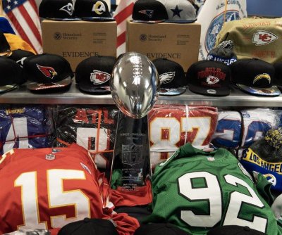 Law enforcement warns public of counterfeit goods ahead of Super Bowl