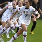 US forward Alex Morgan supports transgender kids in sports