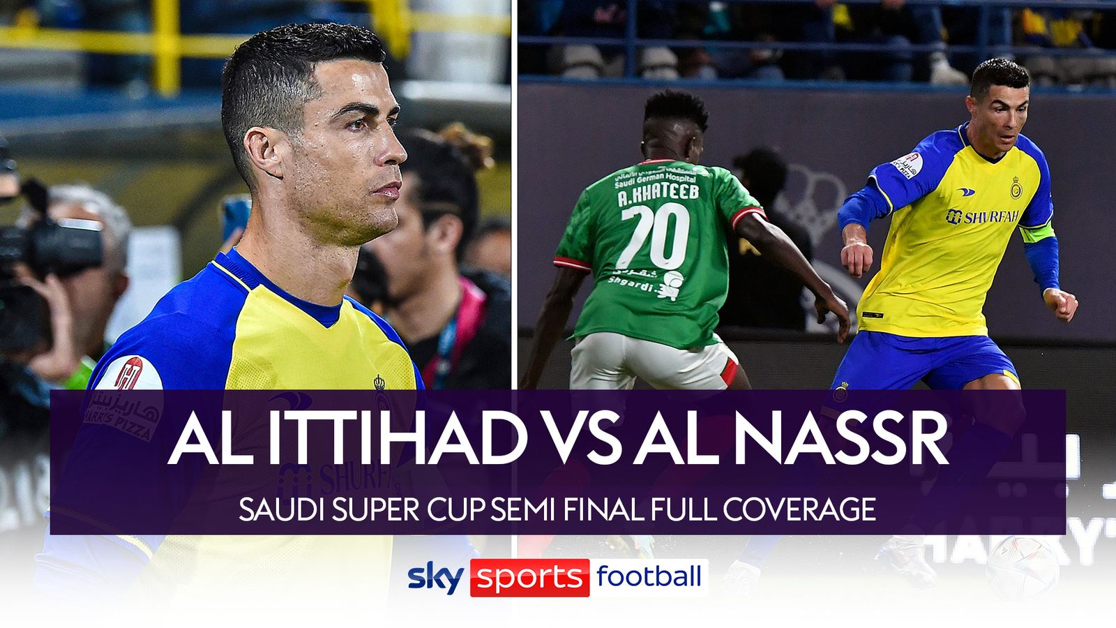 Watch Ronaldo’s Al Nassr take on Al Ittihad LIVE!