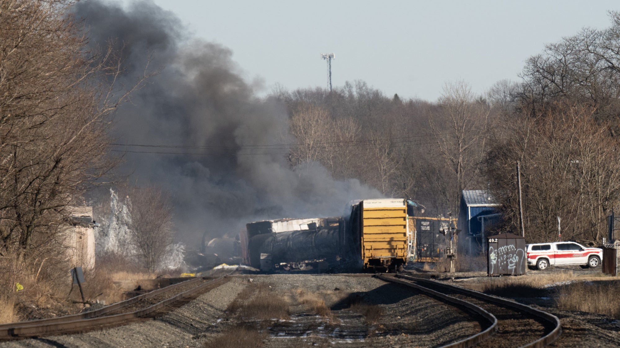 Toxic train derailment in East Palestine, OH highlights issues facing America’s railways