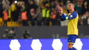 Cristiano Ronaldo could lift his first silverware for Al-Nassr on Sunday – just
three games into his career in Saudi Arabia