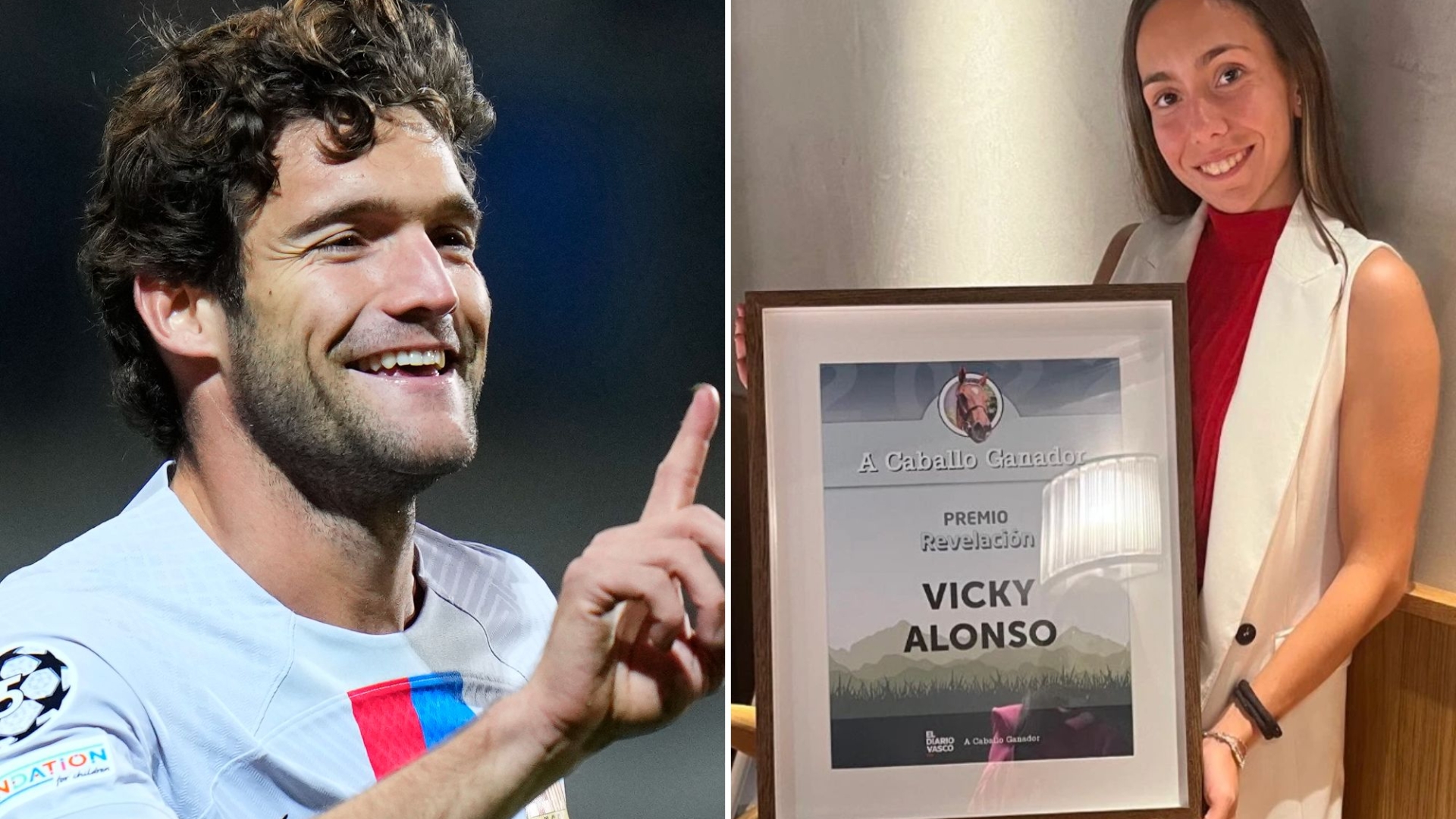 Why fans are loving ex-Chelsea star Marcos Alonso’s cousin Victoria… a jockey who’s taking on Frankie Dettori