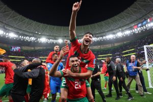 Morocco writes World Cup history, stuns Portugal to reach semis