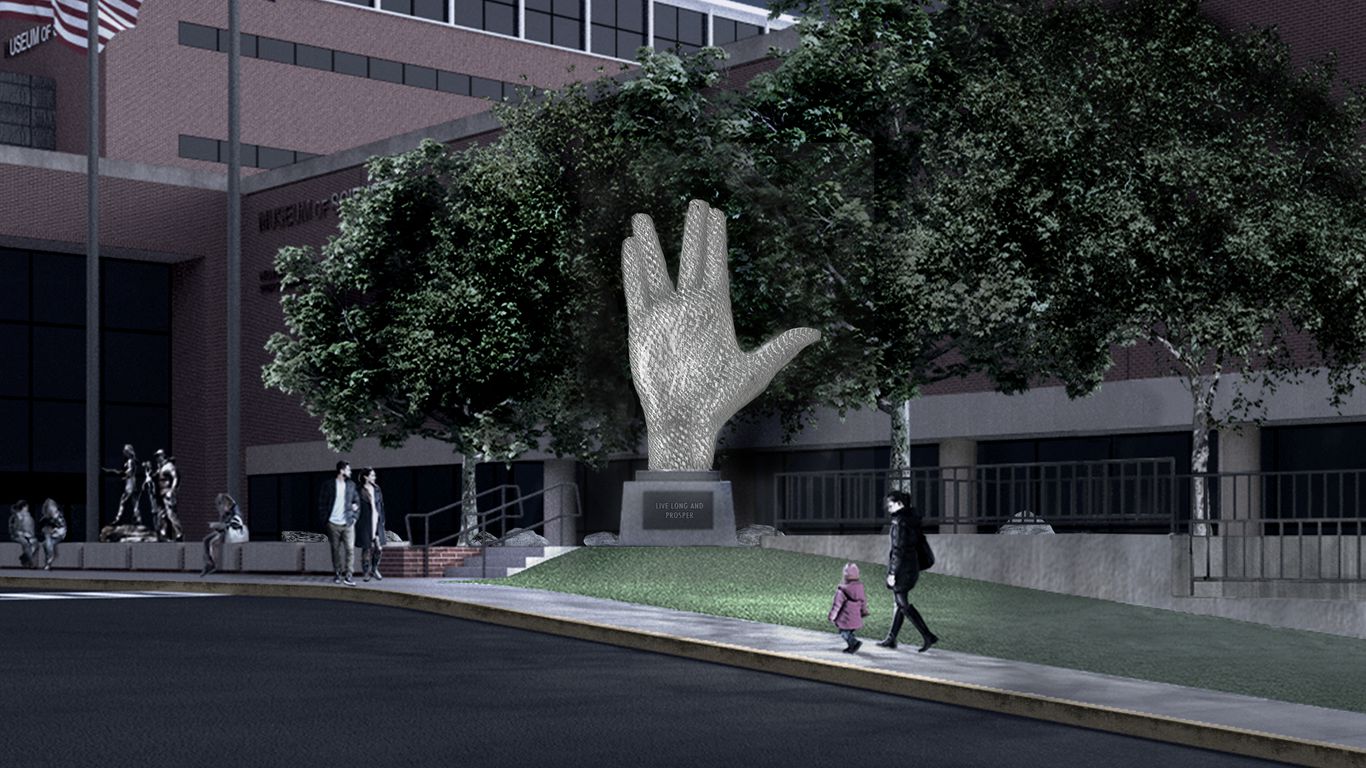 Android co-founder chips in for sculpture to honor Leonard Nimoy