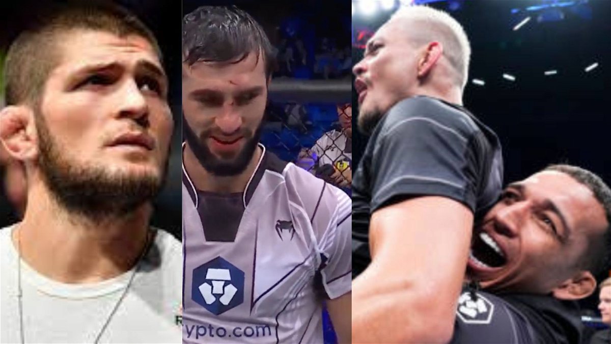 Khabib Nurmagomedov’s Camp & Fans Cry Robbery as Charles Oliveira Celebrates Elves Brenner’s Win at UFC 284