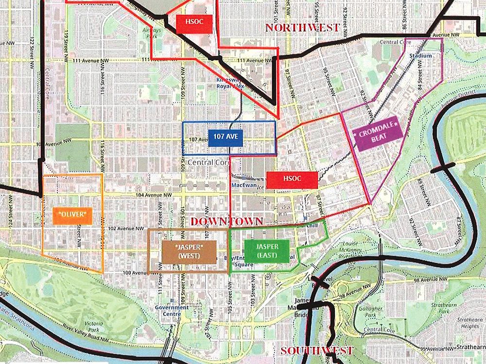 EPS to shift beat cops to Oliver, Cromdale and west part of Jasper Avenue