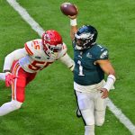 Jalen Hurts gifted the Chiefs one of the easiest TDs in Super Bowl history