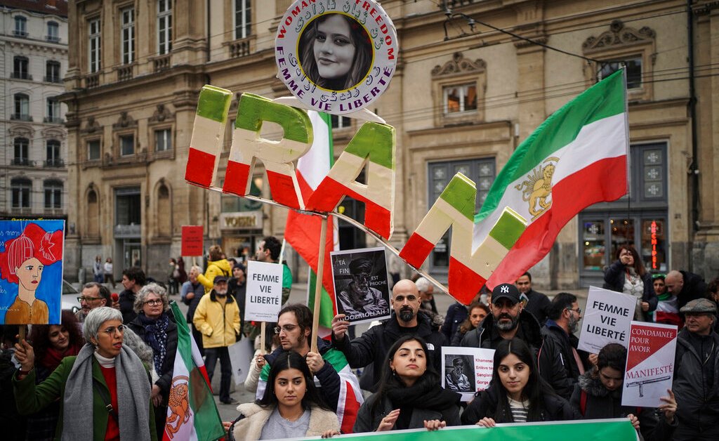 Marches in Europe Support Iranian Protests