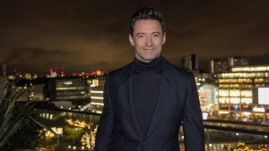 Hugh Jackman dons all black ensemble ahead of screening for The Son