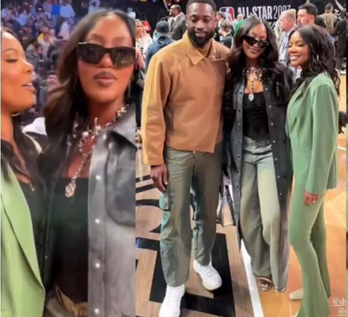 This is the queen – American actress, Gabrielle Union hails Tems at NBA All-Star Game in Utah