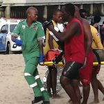 Three swimmers killed by massive wave at South Africa beach