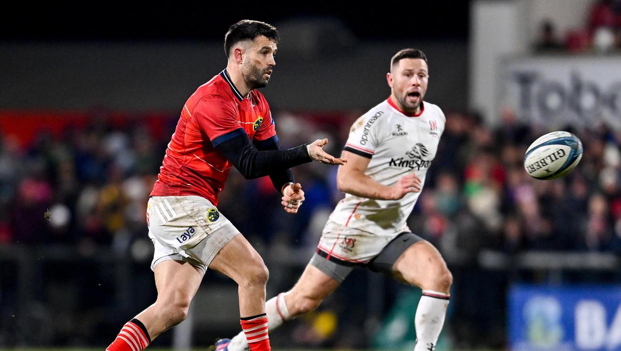 Conor Murray dropped from matchday squad as Munster name team for Northampton clash