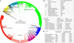 Genome-scale metabolic reconstruction of 7,302 human microorganisms for personalized medicine