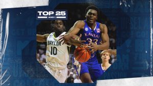 College basketball rankings: Kansas and Baylor meet in top-10 showdown with first place in Big 12 on the line