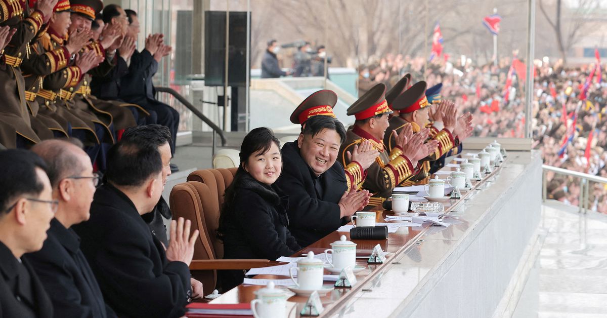 North Korean leader Kim’s daughter appears at sports event, state media reports