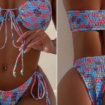 Fashion Update》Ankara Swim Suit Wears For Ladies to Rock For Beach Party