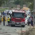 South Africa: Fuel tanker explosion kills at least nine near hospital