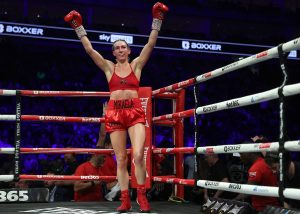 Mikaela Mayer makes lightweight debut against Christina Linardatou on April 15 in London