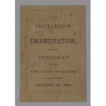 National Museum of African American History and Culture To Observe 160th Anniversary of the Emancipation Proclamation Issued by President Lincoln