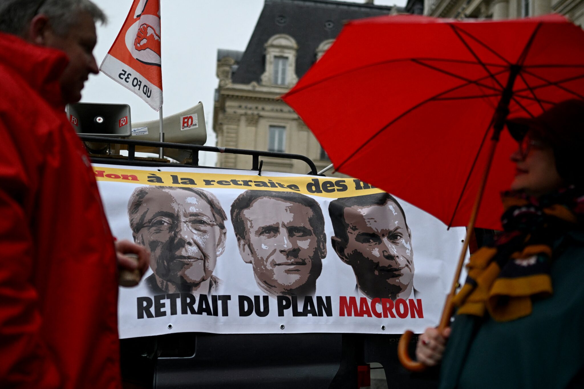 France gripped by strikes over Macron’s pension reform plan