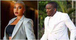 Double body: See what Nancy Isime wrote about viral scene from new that has sparked reactions from Bovi, others