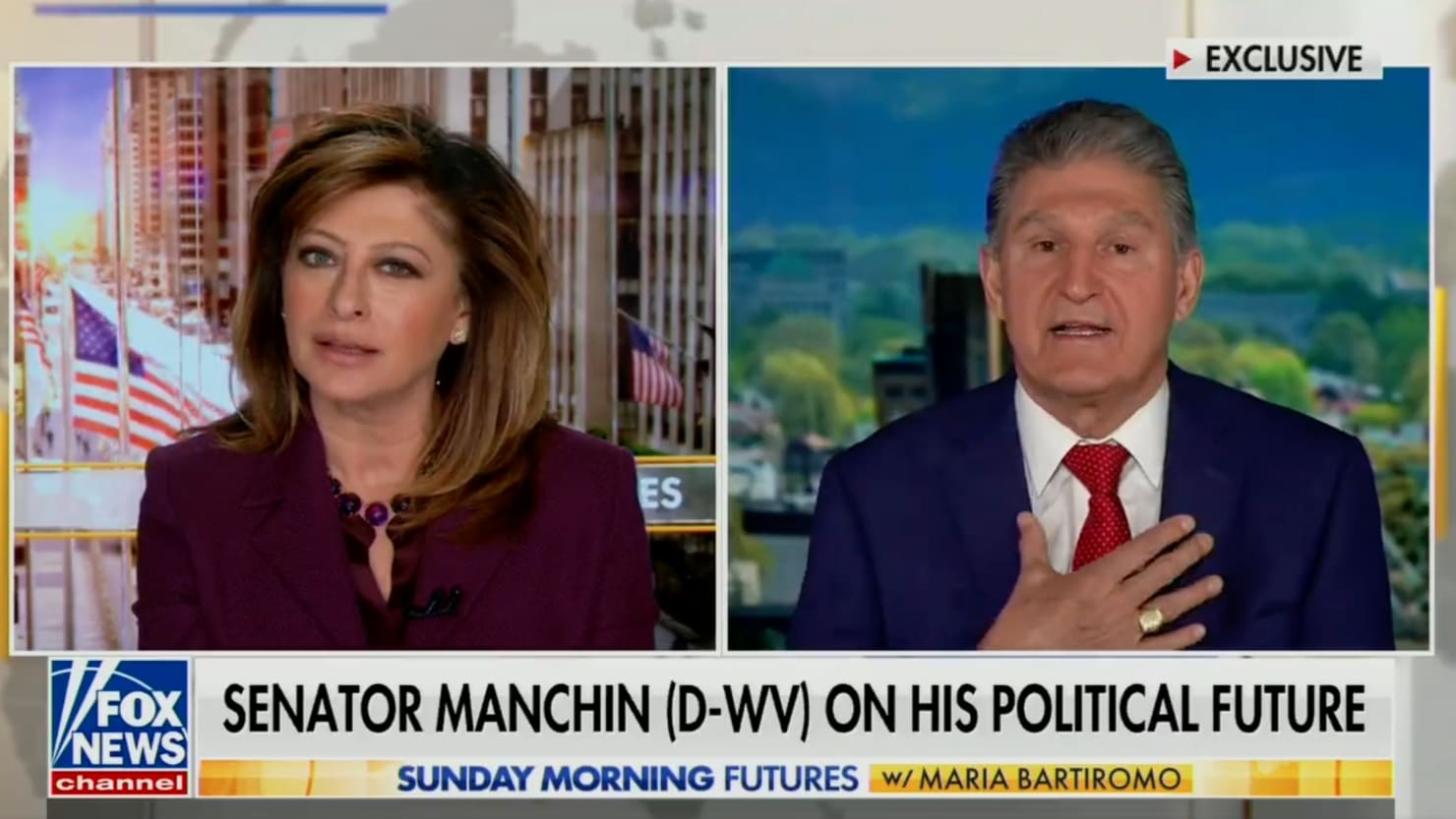 Joe Manchin Refuses to Answer if He Still Identifies as a Democrat