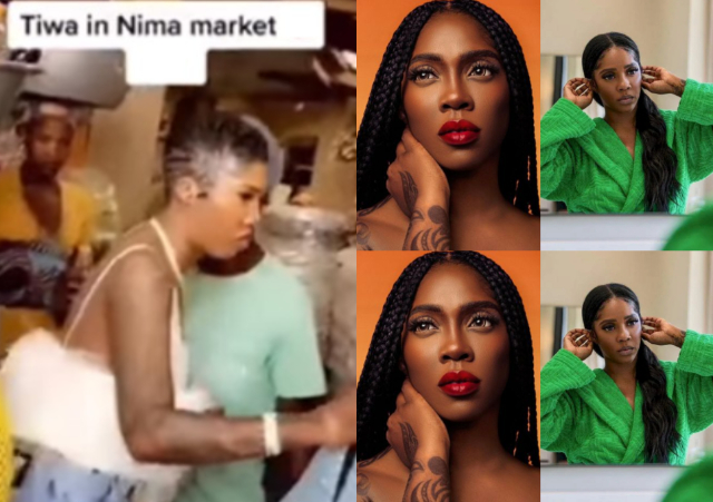 Fans Can’t Believe Their Eyes as Tiwa Savage Was Spotted At Local Market