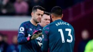 West Ham suffer Fabianski injury blow