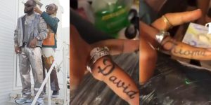 Davido, Chioma customize wedding rings with each other’s names