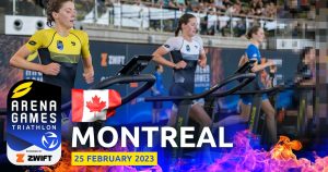 Everything ready in Montreal for the Arena Games Triathlon ‘23 kick-off