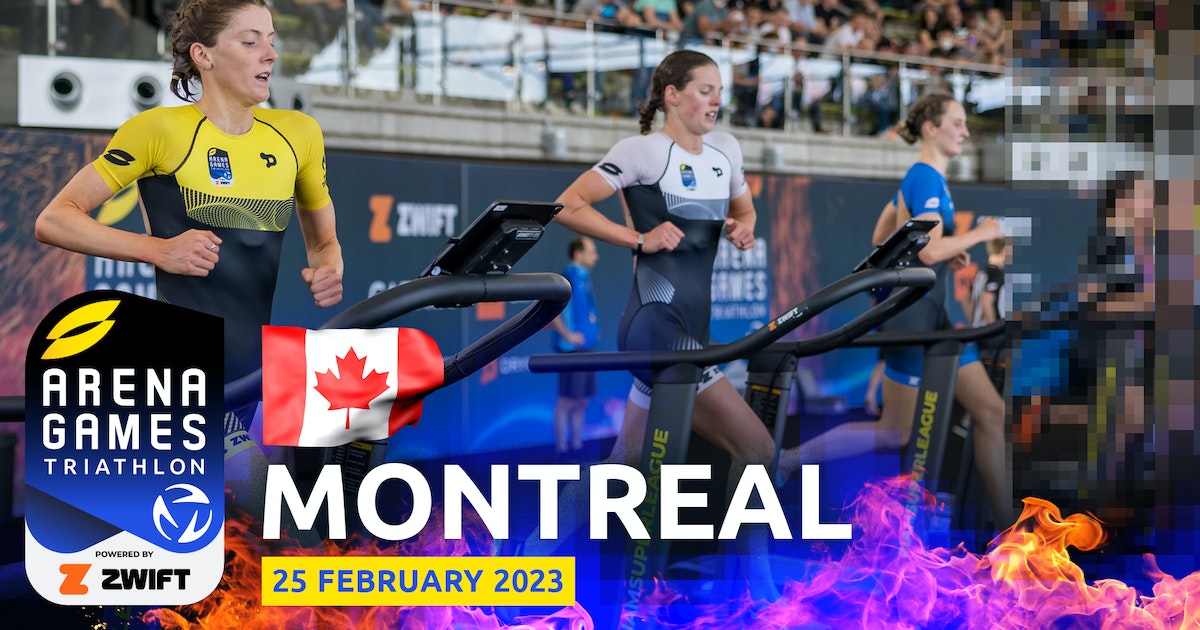 Everything ready in Montreal for the Arena Games Triathlon ‘23 kick-off