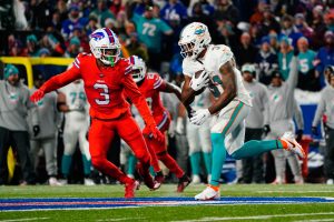 Buffalo Bills DB Damar Hamlin ‘Awake’ & ‘Showing Signs of Improvement’